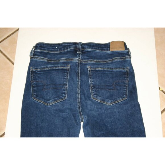 American Eagle jeans womens 6 hi rise jegging next level stretch 26 x 28 blue - Picture 5 of 12